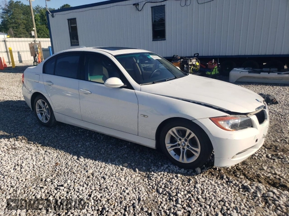 2008 BMW 3 Series 328i with VIN WBAVA33538K054109, listed as a Copart auction lot 60076685 with 149,001 mi miles and Salvage title. Bid and sale history available at DreamBid. Image 4.