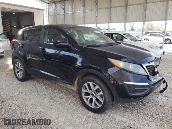2016 Kia Sportage LX with VIN KNDPBCAC8G7826583, listed as a Copart auction lot 52430045 with 77,223 mi miles and Salvage Title. Bid and sale history available at carsss.com. Image 4.