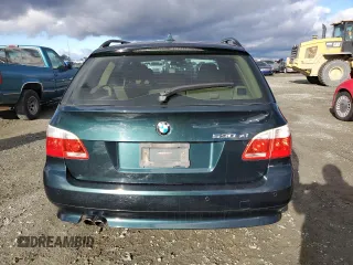 2007 BMW 5 Series 530xi with VIN WBANN73587CN03854, listed as a Copart auction lot 84946824 with 131,088 mi miles and Salvage title. Bid and sale history available at DreamBid. Image 6.