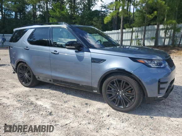 2019 Land Rover Discovery HSE with VIN SALRR2RV9K2401733, listed as a Copart auction lot 69642134 with 58,255 mi miles and Salvage Title. Bid and sale history available at carsss.com. Image 4.