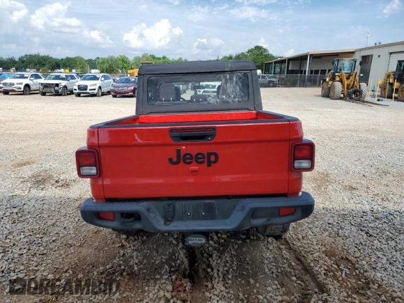 2023 Jeep Gladiator Sport z VIN 1C6HJTAG0PL556855, wystawiony jako Copart lot #57628425 z przebiegiem 18 141 mil mil oraz Szkoda całkowita • Salvage title. Historia ofert i sprzedaży dostępna na DreamBid. Obrazek 6.