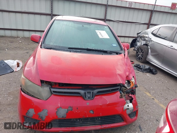 2007 Honda Civic Cpe EX with VIN 2HGFG11857H551533, listed as a IAAI auction lot 41895067 with 295,363 mi miles. Bid and sale history available at carsss.com. Image 12.