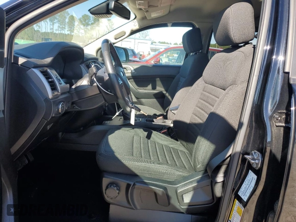 2021 Ford Ranger XL with VIN 1FTER4EHXMLD67025, listed as a Copart auction lot 45509695 with 29,464 mi miles and Salvage Title. Bid and sale history available at carsss.com. Image 7.
