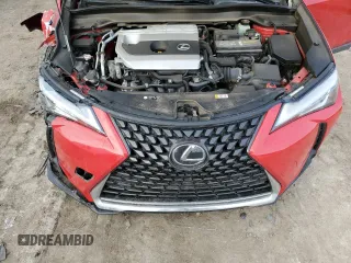 2020 Lexus UX 200 with VIN JTHX3JBH1L2022336, listed as a Copart auction lot 42150535 with 51,303 mi miles and Salvage Title. Bid and sale history available at DreamBid. Image 14.
