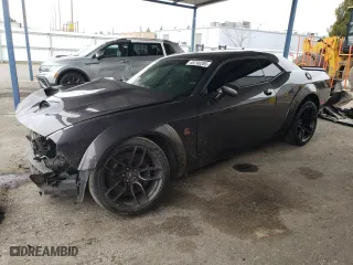 2021 Dodge Challenger R/T Scat Pack Widebody with VIN 2C3CDZFJ1MH568463, listed as a Copart auction lot 45790285 with 18,754 mi miles and Salvage Title. Bid and sale history available at carsss.com. Image 1.
