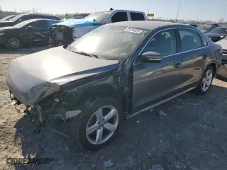 2015 Volkswagen Passat 1.8T Sport with VIN 1VWBT7A30FC023834, listed as a Copart auction lot 48338425 with 82,647 mi miles and Salvage Title. Bid and sale history available at carsss.com. Image 1.