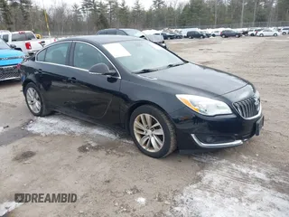 2016 Buick Regal with VIN 2G4GK5EX9G9159803, listed as a IAAI auction lot 41716340 with 100,814 mi miles. Bid and sale history available at carsss.com. Image 1.