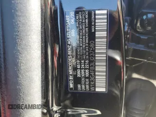 2020 Mercedes-Benz A 220 with VIN W1K3G4FB3LJ237580, listed as a Copart auction lot 47146925 with 84,987 mi miles and Salvage Title. Bid and sale history available at DreamBid. Image 15.