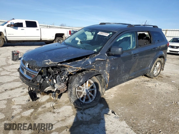 2018 Dodge Journey SXT with VIN 3C4PDDBG4JT348201, listed as a Copart auction lot 51427535 with 117,066 mi miles and Salvage title. Bid and sale history available at DreamBid. Image 1.