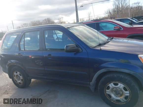 2006 Honda CR-V LX with VIN JHLRD785X6C013465, listed as a IAAI auction lot 41843337 with 237,622 mi miles and . Bid and sale history available at carsss.com. Image 13.