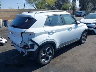 2022 Hyundai Venue Limited with VIN KMHRC8A3XNU185711, listed as a IAAI auction lot 42195088 with 31,957 mi miles and . Bid and sale history available at DreamBid. Image 4.