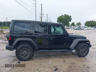 2025 Jeep Wrangler Sport S with VIN 1C4PJXDG9SW559915, listed as a IAAI auction lot 42653116 with 1,730 mi miles and . Bid and sale history available at DreamBid. Image 14.
