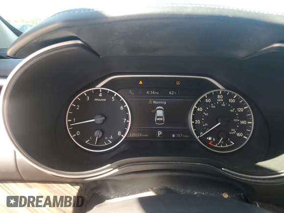 2016 Nissan Maxima 3.5 SV with VIN 1N4AA6AP3GC387626, listed as a Copart auction lot 52566485 with 120,324 mi miles and Salvage Title. Bid and sale history available at carsss.com. Image 9.