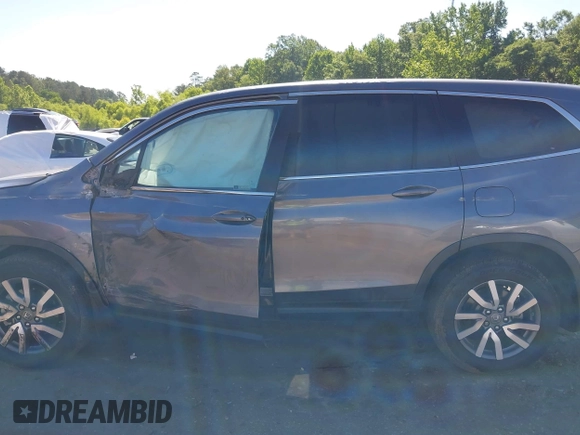 2019 Honda Pilot EX-L z VIN 5FNYF5H59KB036434, wystawiony jako IAAI lot #42320528 z przebiegiem 146 938 mil mil oraz . Historia ofert i sprzedaży dostępna na DreamBid. Obrazek 14.