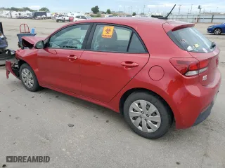 2018 Kia Rio 5-Door LX with VIN 3KPA25AB9JE075154, listed as a Copart auction lot 57917504 with 81,096 mi miles and Salvage Title. Bid and sale history available at carsss.com. Image 2.