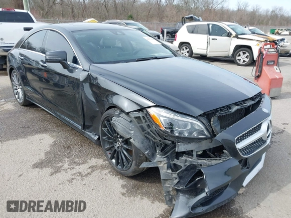 2016 Mercedes-Benz CLS 400 with VIN WDDLJ6FB7GA162689, listed as a IAAI auction lot 41552389 with 90,380 mi miles and . Bid and sale history available at DreamBid. Image 1.