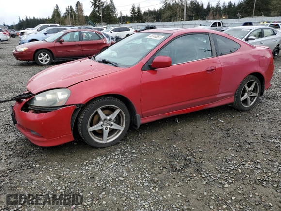 2006 Acura RSX Type-S Leather with VIN JH4DC53096S010832, listed as a Copart auction lot 48749555 with 224,952 mi miles and Salvage Title. Bid and sale history available at carsss.com. Image 1.