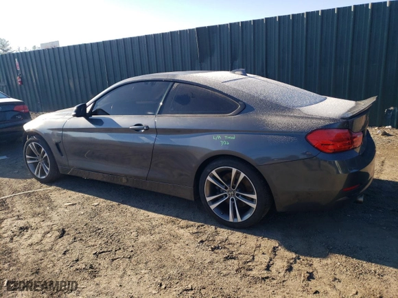 2014 BMW 4 Series 435i xDrive with VIN WBA3R5C58EK187469, listed as a Copart auction lot 46109745 with 118,040 mi miles and Salvage Title. Bid and sale history available at carsss.com. Image 2.