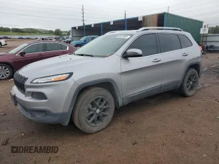 2018 Jeep Cherokee Latitude with VIN 1C4PJMCB8JD523356, listed as a Copart auction lot 58819505 with 107,182 mi miles and Salvage title. Bid and sale history available at DreamBid. Image 1.