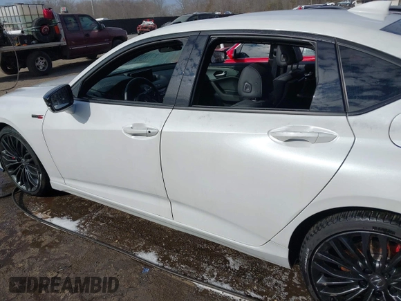 2022 Acura TLX Type S with VIN 19UUB7F00NA000479, listed as a IAAI auction lot 41564826 with 94,162 mi miles and . Bid and sale history available at DreamBid. Image 14.