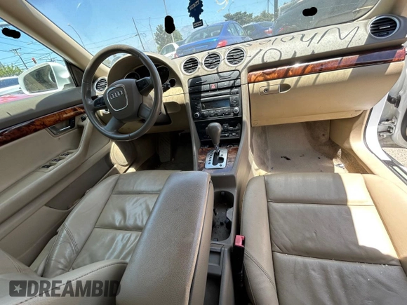 2009 Audi A4 2.0T z VIN WAUAF48H59K009408, wystawiony jako Copart lot #58231595 z przebiegiem 99 558 mil mil oraz Czysty tytuł • Clean title. Historia ofert i sprzedaży dostępna na DreamBid. Obrazek 9.