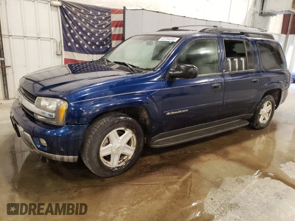 2003 Chevrolet TrailBlazer EXT LT with VIN 1GNET16S336244634, listed as a Copart auction lot 53784055 with 235,264 mi miles and Salvage Title. Bid and sale history available at DreamBid. Image 1.
