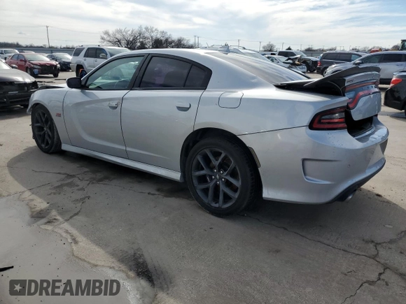 2020 Dodge Charger Scat Pack Widebody z VIN 2C3CDXGJ6LH175883, wystawiony jako Copart lot #43431835 z przebiegiem 27 030 mil mil oraz Szkoda całkowita • Salvage title. Historia ofert i sprzedaży dostępna na DreamBid. Obrazek 2.