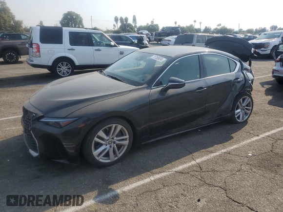 2022 Lexus IS with VIN JTHAA1D28N5118132, listed as a Copart auction lot 85524764 with 11,291 mi miles and Salvage Title. Bid and sale history available at carsss.com. Image 1.
