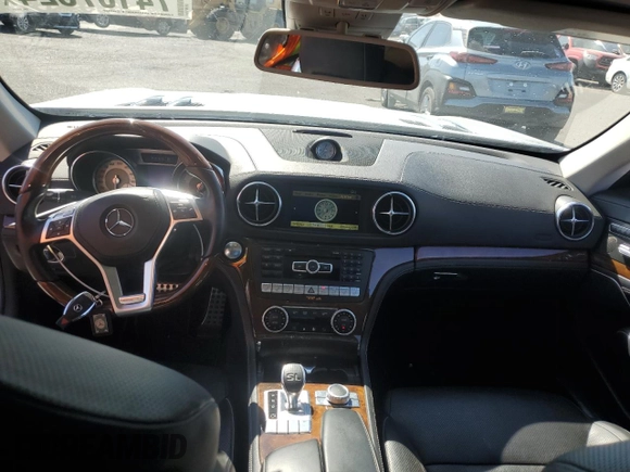 2013 Mercedes-Benz SL-Class SL 550 with VIN WDDJK7DA5DF008341, listed as a Copart auction lot 74107524 with 91,503 mi miles and Salvage Title. Bid and sale history available at carsss.com. Image 8.
