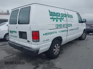 2005 Ford Econoline Cargo with VIN 1FTRE14W95HA47937, listed as a IAAI auction lot 41922991 with 175,138 mi miles. Bid and sale history available at carsss.com. Image 4.