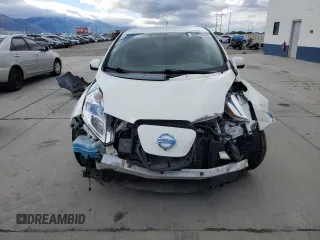 2016 Nissan LEAF S z VIN 1N4BZ0CP2GC312150, wystawiony jako Copart lot #56072065 z przebiegiem Nie podano mil oraz Szkoda całkowita • Salvage title. Historia ofert i sprzedaży dostępna na DreamBid. Obrazek 5.