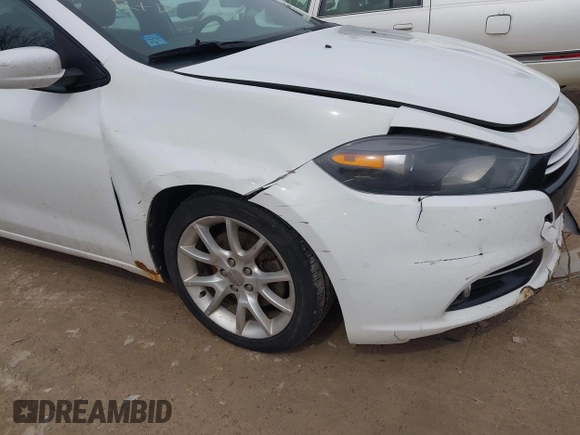 2013 Dodge Dart Rallye with VIN 1C3CDFBH5DD157405, listed as a IAAI auction lot 41940318 with 172,036 mi miles and . Bid and sale history available at carsss.com. Image 16.
