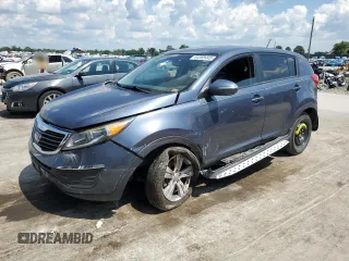 2013 Kia Sportage LX with VIN KNDPB3A21D7382465, listed as a Copart auction lot 64368445 with 125,776 mi miles and Clean title. Bid and sale history available at DreamBid. Image 1.