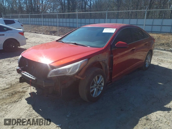 2017 Hyundai Sonata SE with VIN 5NPE24AFXHH543364, listed as a IAAI auction lot 41658050 with 192,963 mi miles. Bid and sale history available at carsss.com. Image 19.