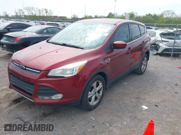2014 Ford Escape SE with VIN 1FMCU0GX2EUB60526, listed as a IAAI auction lot 42060469 with 128,796 mi miles. Bid and sale history available at carsss.com. Image 2.
