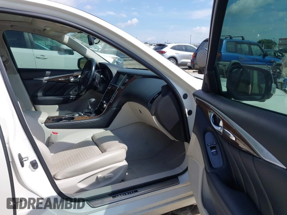 2014 Infiniti Q50 Sport with VIN JN1BV7AP5EM683640, listed as a IAAI auction lot 42459979 with 315,363 mi miles and . Bid and sale history available at DreamBid. Image 5.