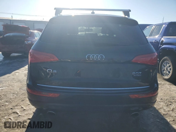 2016 Audi Q5 Premium Plus with VIN WA1L2AFP9GA109895, listed as a Copart auction lot 44201635 with 75,980 mi miles and Salvage Title. Bid and sale history available at carsss.com. Image 6.