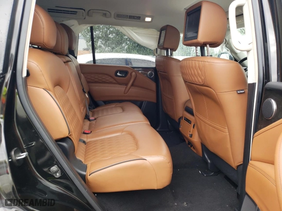 2019 Infiniti QX80 LUXE with VIN JN8AZ2NC6K9461067, listed as a Copart auction lot 61438343 with 105,102 mi miles. Bid and sale history available at carsss.com. Image 11.