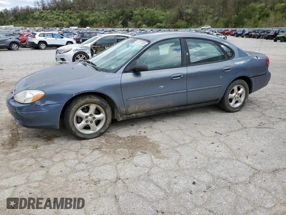 2000 Ford Taurus SE z VIN 1FAFP53U5YA259273, wystawiony jako Copart lot #52787305 z przebiegiem 234 848 mil mil oraz Szkoda całkowita • Salvage title. Historia ofert i sprzedaży dostępna na DreamBid. Obrazek 1.