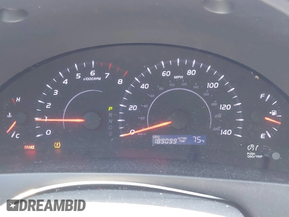 2010 Toyota Camry with VIN 4T1BF3EK1AU060068, listed as a IAAI auction lot 41769623 with 189,099 mi miles and . Bid and sale history available at DreamBid. Image 7.