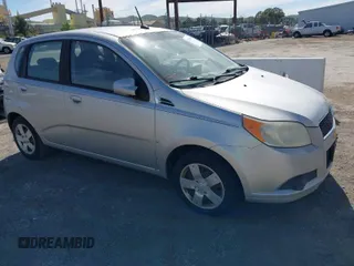 2009 Chevrolet Aveo 1LT with VIN KL1TD66E89B338827, listed as a IAAI auction lot 42033836 with 134,257 mi miles and . Bid and sale history available at DreamBid. Image 1.