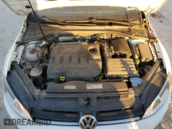 2015 Volkswagen Golf SE with VIN 3VWCA7AU1FM517119, listed as a Copart auction lot 80885134 with 62,106 mi miles and Salvage Title. Bid and sale history available at DreamBid. Image 12.