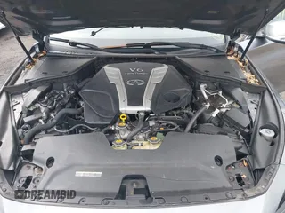 2018 Infiniti Q50 3.0t Luxe with VIN JN1EV7AR5JM434747, listed as a IAAI auction lot 41924244 with 114,634 mi miles. Bid and sale history available at carsss.com. Image 10.