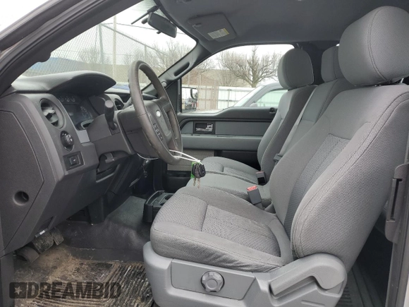 2013 Ford F-150 XL with VIN 1FTFX1EF8DFB65516, listed as a Copart auction lot 48166005 with 81,192 mi miles and Salvage Title. Bid and sale history available at carsss.com. Image 7.