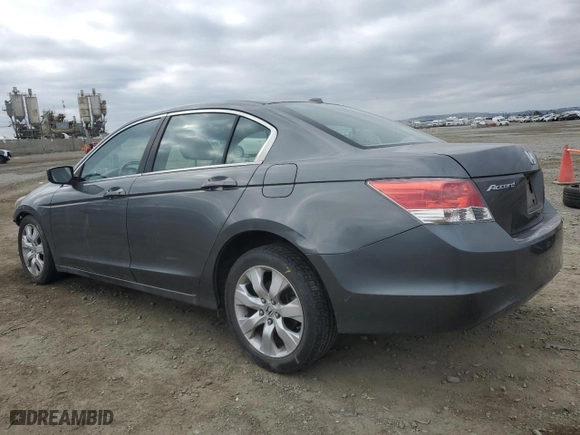2009 Honda Accord Sdn EX-L with VIN 1HGCP26849A123455, listed as a Copart auction lot 50768085 with 124,497 mi miles and Salvage Title. Bid and sale history available at carsss.com. Image 2.