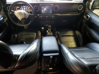 2022 Jeep Wrangler Unlimited Sahara z VIN 1C4HJXEN4NW262444, wystawiony jako Copart lot #45808695 z przebiegiem 44 517 mil mil oraz Szkoda całkowita • Salvage title. Historia ofert i sprzedaży dostępna na DreamBid. Obrazek 8.
