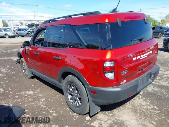 2024 Ford Bronco Sport Big Bend with VIN 3FMCR9B62RRF13820, listed as a IAAI auction lot 42361289 with 4,554 mi miles and . Bid and sale history available at DreamBid. Image 3.