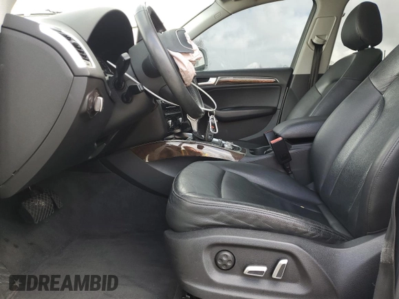 2014 Audi Q5 Premium Plus with VIN WA1LFAFP9EA066533, listed as a Copart auction lot 51708925 with 0 mi miles and Salvage Title. Bid and sale history available at carsss.com. Image 7.