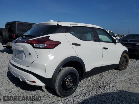 2023 Nissan Kicks S z VIN 3N1CP5BV0PL551396, wystawiony jako Copart lot #55051545 z przebiegiem 11 677 mil mil oraz Nie do naprawy • Non repairable. Historia ofert i sprzedaży dostępna na DreamBid. Obrazek 3.