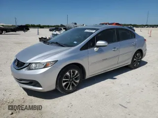 2015 Honda Civic EX z VIN 19XFB2F8XFE022021, wystawiony jako Copart lot #52260565 z przebiegiem 78 127 mil mil oraz Czysty tytuł • Clean title. Historia ofert i sprzedaży dostępna na DreamBid. Obrazek 1.
